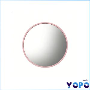 YoPo Selfie Travel Record Round Mirror Portable Handheld Selfie Photography Prop 1Pc