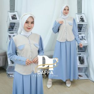 Knit set rok wanita Setelan Pakaian Atasan dan Bawahan Rok/Baju M/ L/ XL