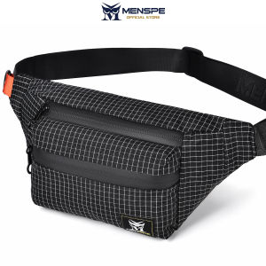MENSPE Mens Chest Bag Shoulder Bag Large Capacity Shoulder Bag Wear-resistant Cross body Shoulder Pouch Purse Man Shoulder Bag Leisure Shoulder Bag Waist Bag