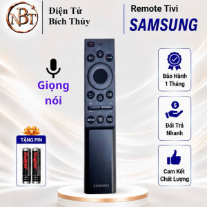 Remote điều khiển tivi Samsung Mã 04 BN59-01363A Giọng nóiđiều khiển TV thông minh - T&U Remote