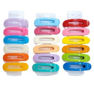 กิ๊บปากเป็ดไข่กลาง RC-123 1แพ๊ค มี 6ชิ้น กิ๊บติดผม หนีบผม หนีบแฟชั้น กิ๊บแฟชั่น วัยรุ่น อุปกรณ์ตกแต่งผม ยางรัดผม ผู้หญิง กิ๊บเกาหลี