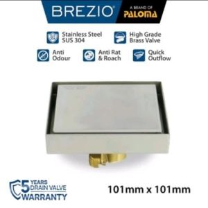 BREZIO Floor Drain Strainer Saringan Got Kamar Mandi Anti Bau FDBZ 1803