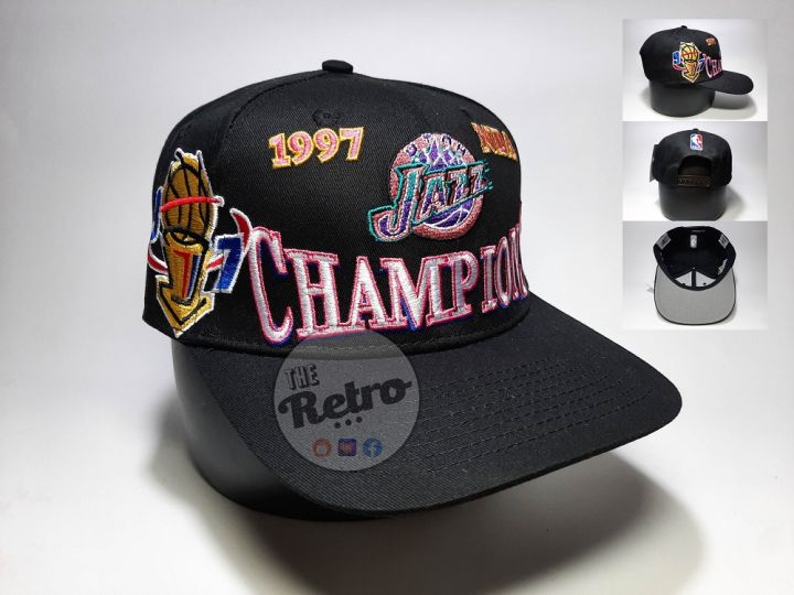Baseball Cap Retro Utah Jazz Hat Utah Jazz 1997 Fashion Vintage