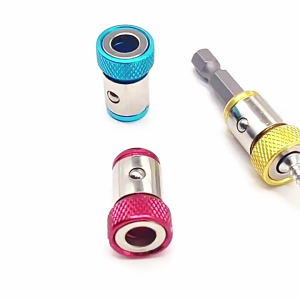 Magnetic Bit Holder Electric Magnetic Rings Screwdriver Bit Head Strong Nonslip Magnet Rings for Drill Bit Magnetizer