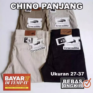 Celana Chino Panjang Pria Laki Laki Dewasa Abu Mocca Moka Hitam Cream Krem / Kain Bahan Cino Chinos Twill Cotton Strecht Katun Melar Slim Fit / Murah Promo / Cinos / Skinny / Pensil Pinsil Kantor Formal Santai Terbaru Tren 2021 / COD