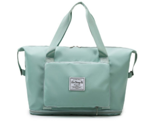 (MG)Foldable Travel Handbag Large Capacity Leisure Expandable Travel Duffel Tote Bag Sport Yoga Fitness Bag Luggage