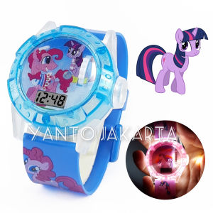 JAM TANGAN ANAK LAKI LAKI LAMPU PROYEKTOR ADA MUSIK