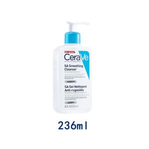 CeraVe SA Smoothing Cleanser SA Gel Nettoyant Anti-rug Cleanser 236ml 8FL OZ - Gentle exfoliation