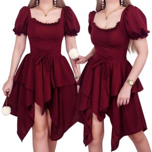 LAURICE KYLINE CORSET STYLE PUFF SLEEVE CASUAL/FORMAL DRESS FOR SPECIAL OCCASION