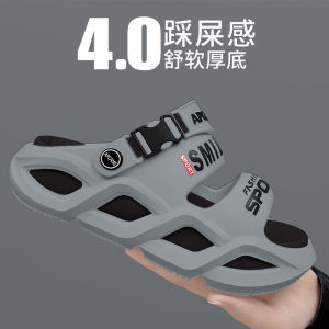 Free Shipping MenS Two-Way Wear Sports Sandals Suitable For Summer Outdoor Use With Thick Soles Non-Slip Design Trendy And Versatile Also Available As A CoupleS Style For Women