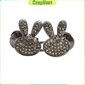 CozyNest Fashion Rabbit Shape Tighten Waist Buckle Pins Waist Clip Adjustable Snap Detachable 1 Set