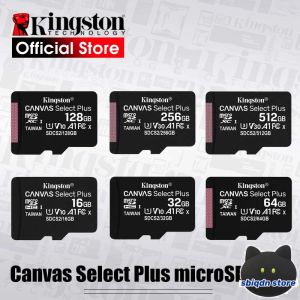 🎊Original+FREE Shipping+COD🎊 Kingston Micro SD Card Memory Card Class10 carte sd memoria 128GB 32GB 64GB 256GB 16G SD/TF Flash Card 8G 512G microSD for Phone
