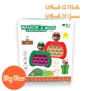 Pop it Game Console for Kids Whack-A-Mole Kids Push Game Console