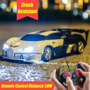 EAURA For Children Boys Toys Led Light Drive Toy Car High-speed 1:16 RC Sports Cars RC Car Toy Drift Racing Boy Remote Control Cars