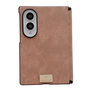 For Samsung Galaxy Z Fold 8 Case Luxury PU Leather Skin-friendly Protective Back Cover For Samsung Z Fold 8 Shell Funda