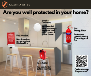 SCDF Listed Smoke detector EN14604 Standard & WIFI version