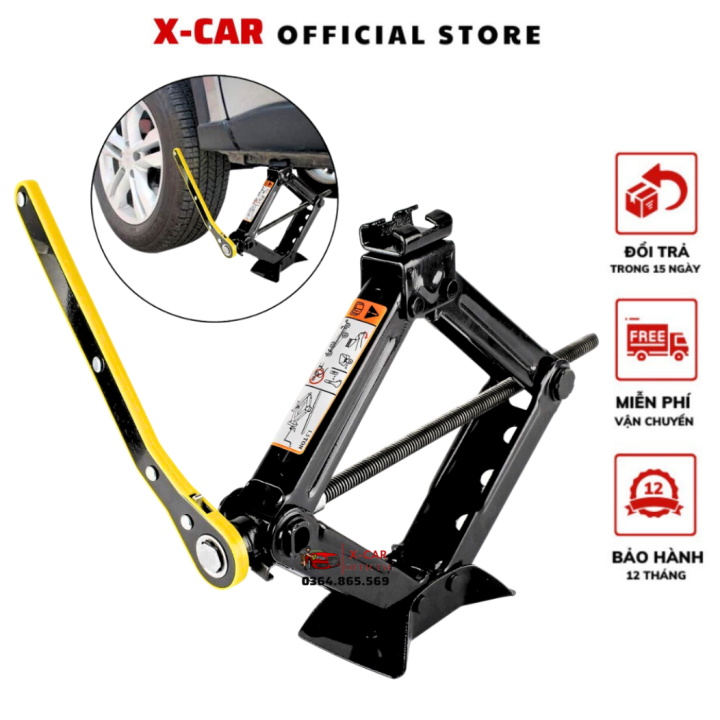 Kích nâng gầm xe ô tô - Kích lốp ô tô chữ A đầu bám xoay 360 độ - Tay ...
