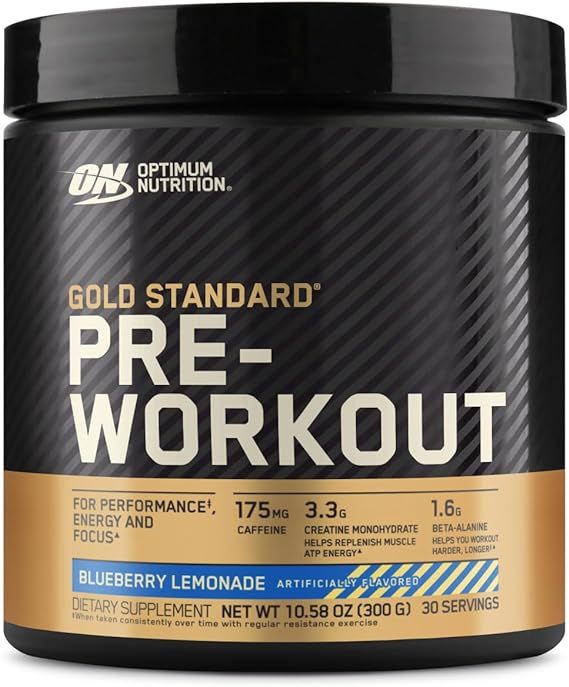 Optimum Nutrition Gold Standard Pre-Workout, Vitamin D for Immune Support, with Creatine, Beta-Alanine, and Caffeine for Energy, Keto Friendly