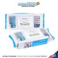 Sofresh Kitchen Wipes Wet 80 Pcs Pack Tissue Basah Dapur (Disinfect, Anti-Bacterial, Remove Oil & Grease, 0% Alcohol). 