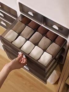 Underwear and Socks Storage Special Storage for Intimate Clothing Bra Three-in-One Storage