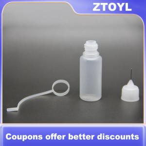 【ZTOYL】 10ml Kim tip chai Applicator chai cho sơn nhọn Miệng dầu trang điểm công cụ