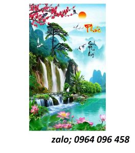 Tranh gạch 3d - tranh gạch men 3d trang trí nhà cửa - LXDC43