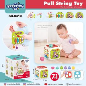 Spacebaby Sb-8310 Mainan Sorting Bentuk 7 in 1 ( Shape Shorting Box)