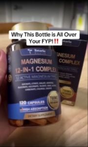 12-in-1 Magnesium Complex 700mg/2cap 120ct vegan gluten-free
