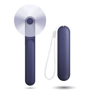 Mini Foldable Handheld Fan New Portable Multifunctional Emergency Charging USB Light Air Conditioner Silent Electric Fan