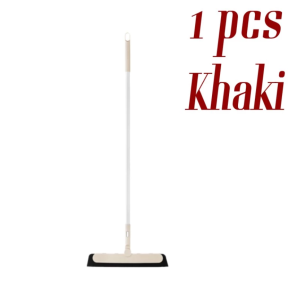 Chahua EVA Rubber Cotton Sweeper Long Pole Rotation Detachable Soft Sweep Dust Hair Broom Water Glass Wiper Bathroom