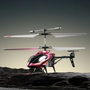 X SHOW 2.5/3.5 CH 2.4G Remote Control Helicopter USB Charging Lighting RC Aircraft Toy Funny Plated Surface RC Airplane for Boys Kids