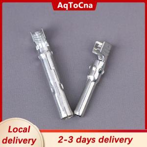 [COD] AqToCna Ship within 24 hours 5 10Pairs MC4 Photovoltaic Connector Inner Core Male And Female Plug Terminals Positive And Negative Copper Tinned Metal Parts