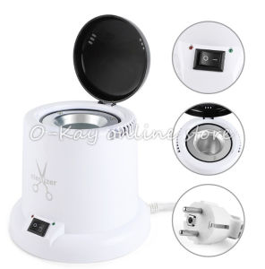 EU 220V Nail Tool Sterilizer with 150g Glass Bead Manicure Salon Disinfector for Nippers Scissors