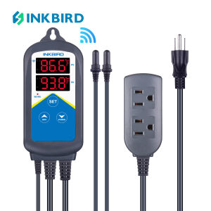 Inkbird 2.4Ghz wifi Temperature Controller thermostat Remote Control ITC-306WIFI with Dual Rubber probe US Plug Only Heating Heat for Aquarium Fish Keeping Fish Tank Ponds Tortoise
