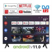 Google TV 32/43/55 นิ้ว UHD Smart TV Android TV BEZEL -Less Android 11 Dolby Audio Google Play/ Netflix/ YouTube - WiFi/ Bluetooth/ HDMI/ USB
