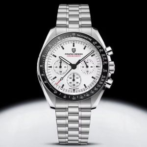 PAGANI DESIGN 2026 New V5 PD1701 Mens Watches Luxury Quartz Watch Men Sport Speed Chronograph AR Sapphire Glass 100M Waterproof
