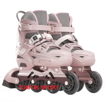 Giày trượt patin trẻ em có đèn led tặng kèm bảo hộ chân tay hãng SWAY bánh cao su trượt mượt và êm - TOMTIN SPORT quà tặng sinh nhật
