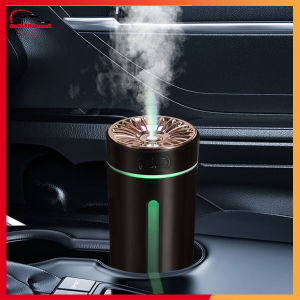 Máy xông tinh dầu máy khuếch tán tinh dầu Làm Ẩm Không khí khử mùi xe hơi văn phòng Dung Tích 300ml có đèn led