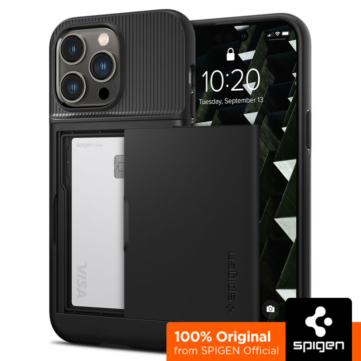 SPIGEN Case for iPhone 14 Series [Slim Armor CS] Card Holder Case