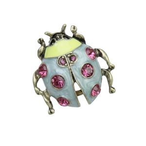 FIRST SONG Clothes Accessories Enamel Insect Lapel Pin Vintage Light Luxury Beetle Brooch Pins Fashion Jewelry Metal Jewelry Accessories Gifts