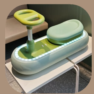 3Colors Twisting Car Childrens Scooter with Light Baby Scooter Mute Wheel