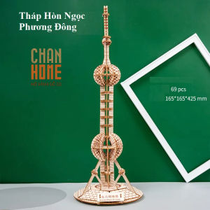 Mô Hình Gỗ 3D Đồ Chơi Lắp Ghép Sáng Tạo Các Mô Hình Kiến Trúc Hiện Đại Trên Thế Giới