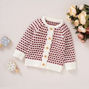 Jaket Tebal Rajut Anak 1-4tahun - Seppi Cardi