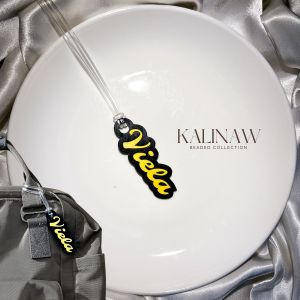 KALINAW Personalized Name Bag Tag/ Name Charm/ Giveaways I Premium 3D Printed PLA