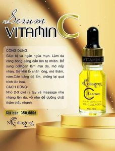 Serum C tế bào gốc xóa tan mụn nám tàn nhan ngừa lão hóa căng bóng làn da giúp làn da tươi trẻ.