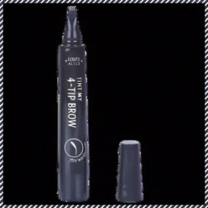 Waterproof Eyebrow Pencil Smooth Lines Eyebrow Pencil Theres a Color Box Four-fork Simulation Wild