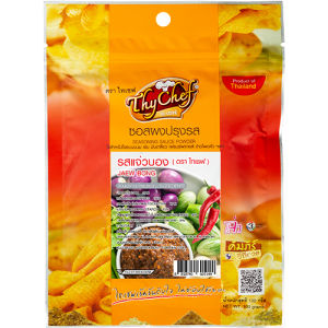 ซอสผงปรุงรส รสแจ่วบอง ขนาด100กรัม ตราไทเชฟ