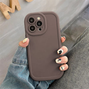 Case for IPhone 11 13 14 15 12 Pro Max XR X XS Max 6 7 Plus 15Plus Soft Silicone Puff Phone Case