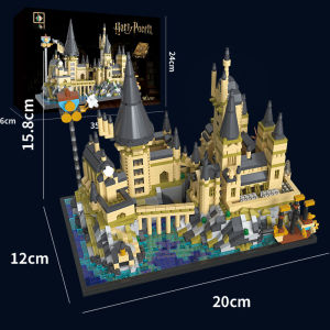 ZHBO Mainan Blok Bangunan 2743Pcs Lego Hogwarts Harry Potter Bricks Puzzle Susun Edukasi Mainan 7/8/9 tahun
