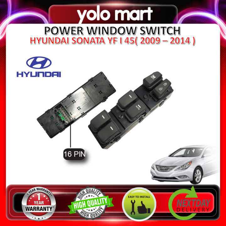 HYUNDAI SONATA YF I 45 】 Main Power Window Switch ( 2009 2014 / YF